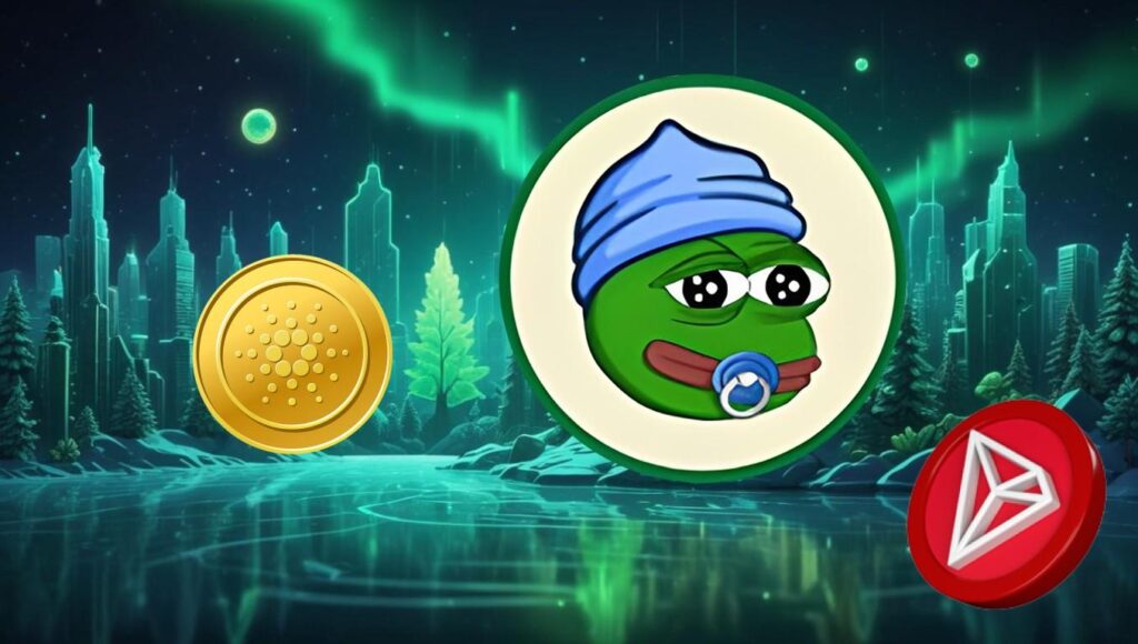 Cardano (ADA) ir Tronas (TRX) kovoja už vietą tarp elito,