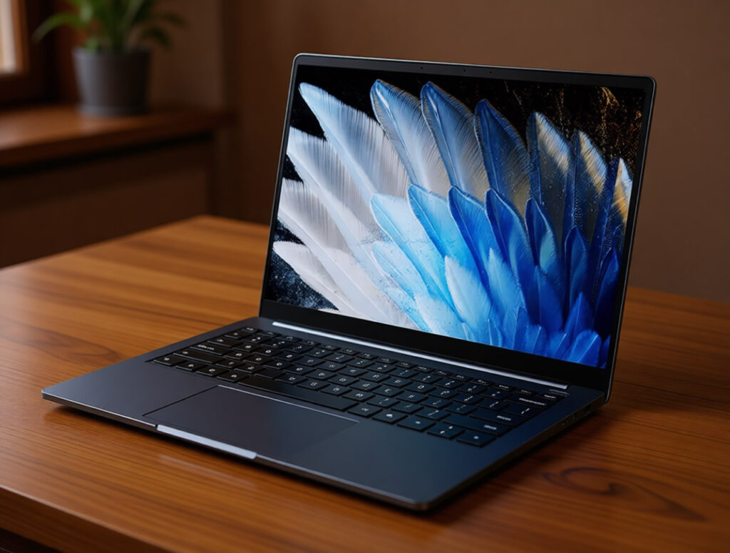 Pirmiausia pažvelkite į 2,2 svaro Chuwi CoreBook Air – ploną